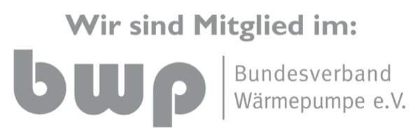 Wir sind Mitglied im: Bundesverband Wärmepumpe